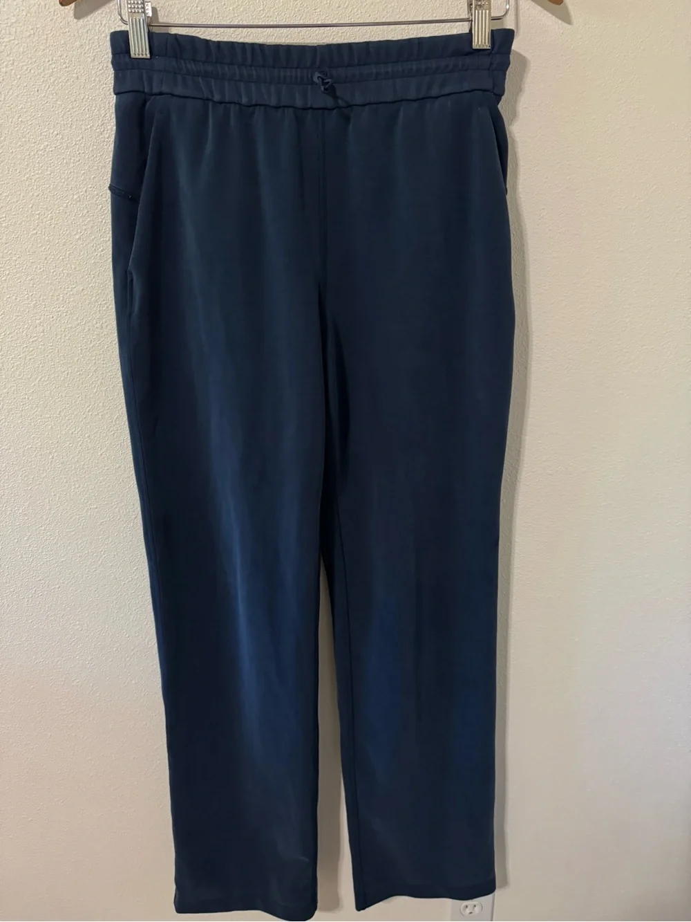 Lululemon Softstreme High-Rise Pant True Navy Pockets Straight Leg Athleisure-6